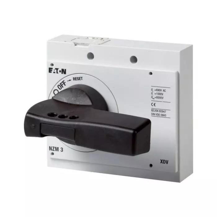 EATON Moeller NZM Rotary Handle for use with N(S)3(-4), NZM3(-4), PN3(-4), 260129 NZM3-XDV