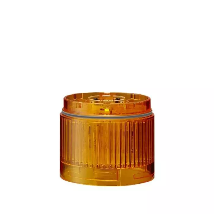Patlite LR6 Series Amber Light Module for Use with Signal Tower LED Bulb DC IP65, LR6-E-Y+FB295