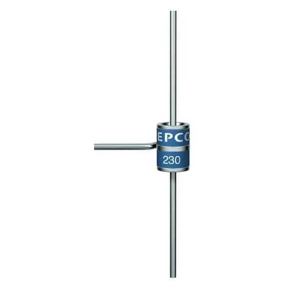 EPCOS T31 Series Gas Discharge Tubes 3 Electrode 10 kA 350 V Radial Termination Style 6x8.1 mm, B88069X3090B252
