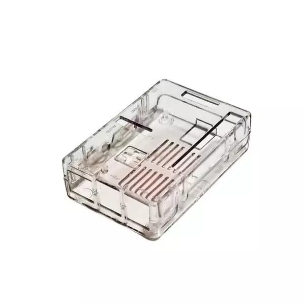 BUD INDUSTRIES Case Clear Acrylonitrile Butadiene Styrene (ABS), PS-11595-C