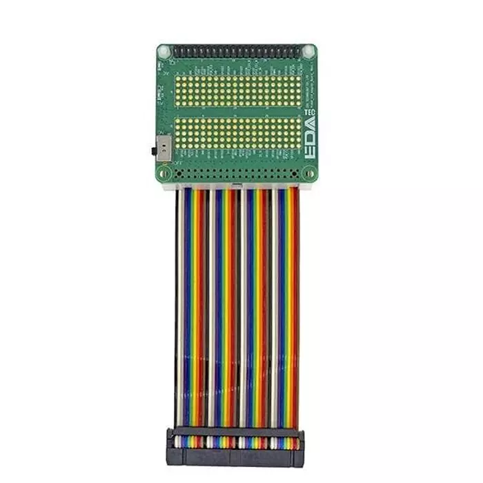 EDATEC Protectors 40 Pin Ribbon Cable Interface, ED-Pi400PROT-R