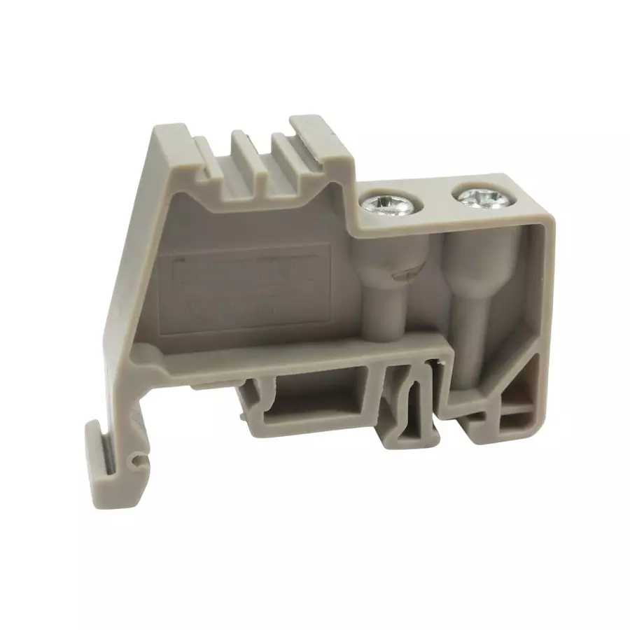 Elettro End Clamp cum Stopper Grey ABS Body, Size 46x35x26 mm, ETEC-101 (Pack of 100)