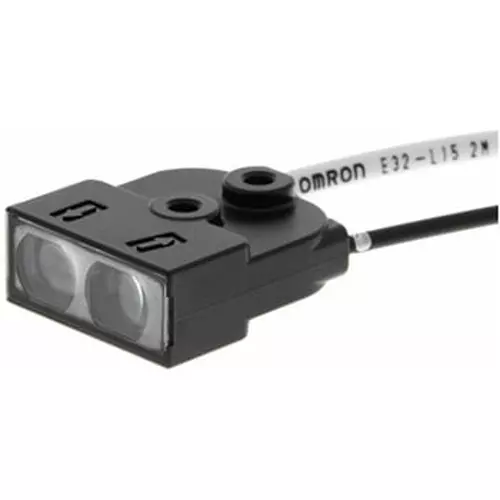 Omron Fiber Unit Flat Type 2m Cable, E32-L15 2M