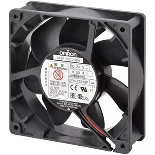 Omron Axial Fan DC 24 V Rated Voltage, R89F-DS1238L