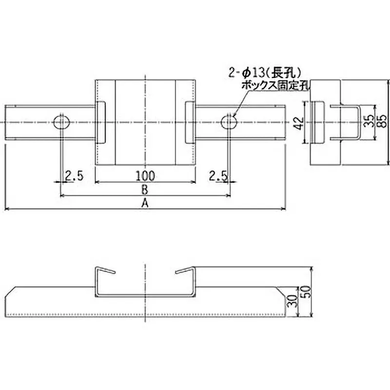 Panasonic Pole Mounting Bracket, BN87430001