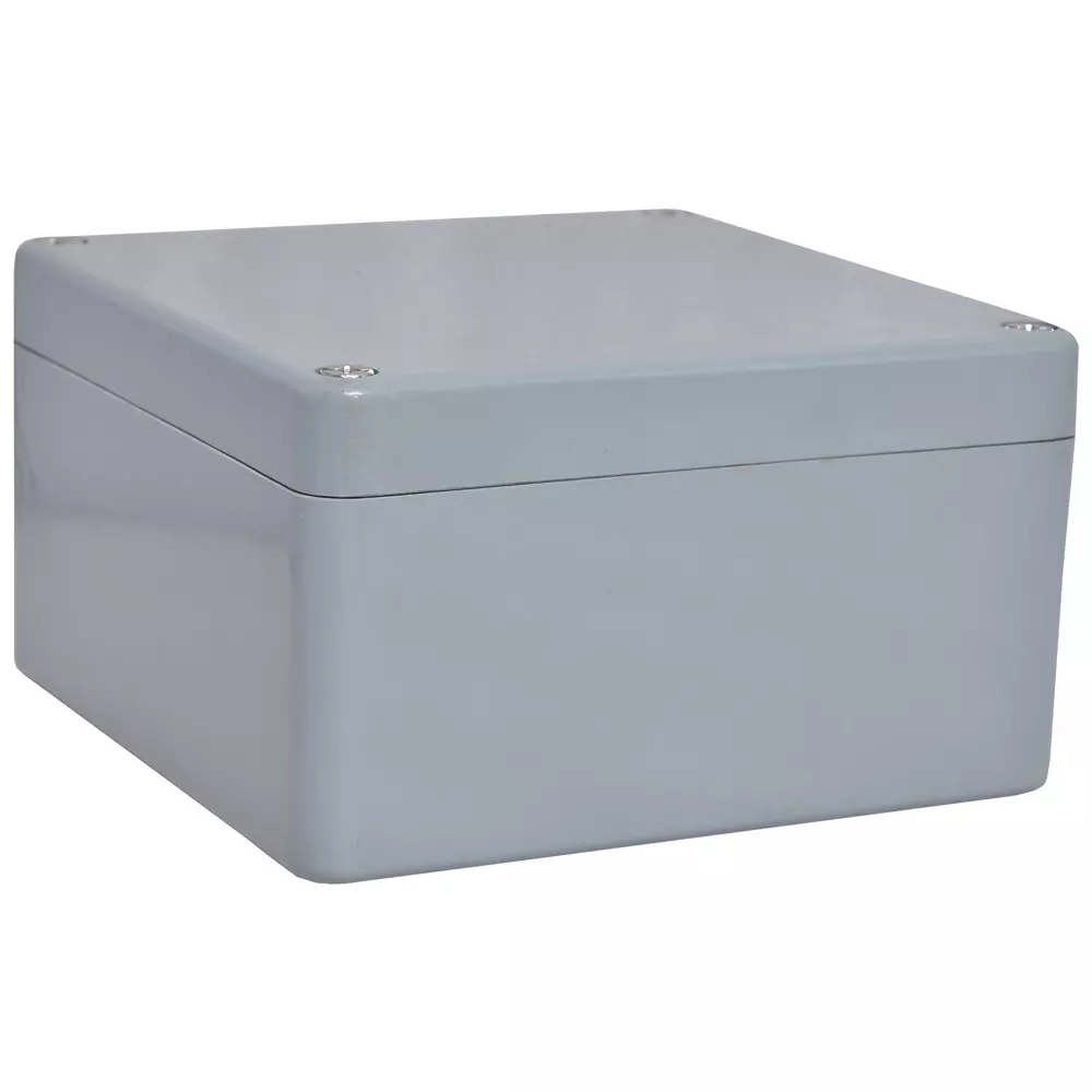 MULTICOMP PRO Junction Box Polyester (PET), Glass Fibre Reinforced IP66 Grey, MP007185