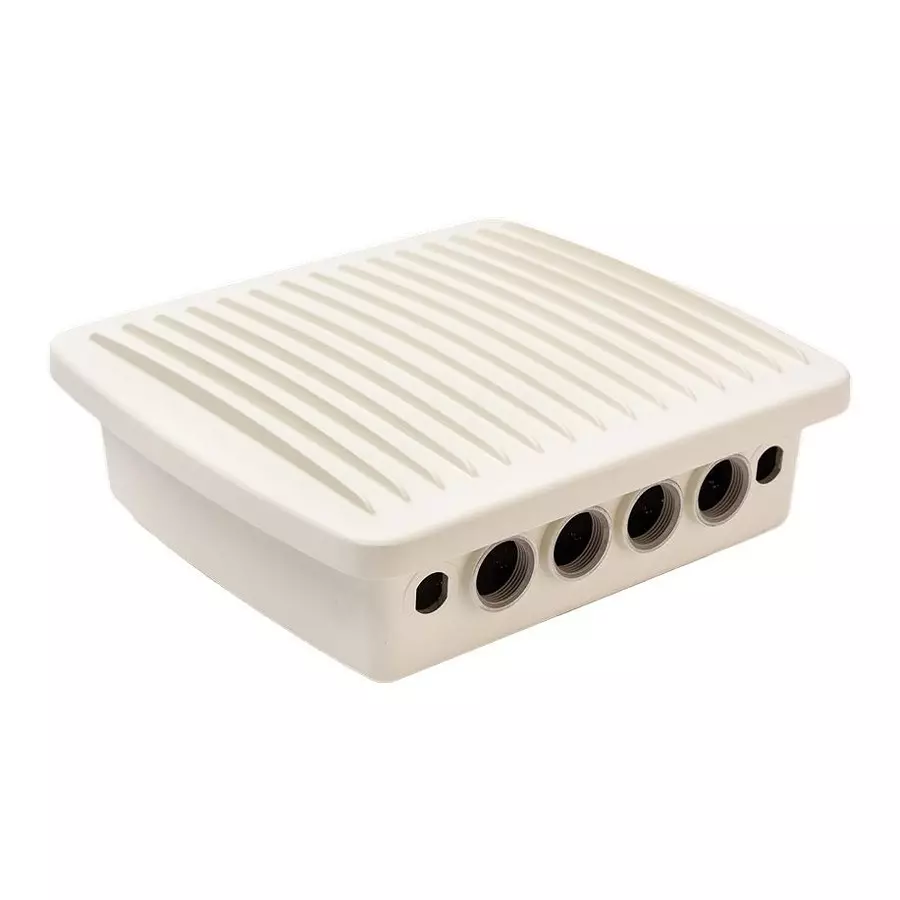MULTICOMP PRO M Smart-Box Aluminium Alloy IP67 White, MPGTT-GLB-A3600-ML-M-SA KIT