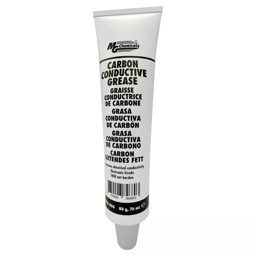 MG CHEMICALS Carbon Conductive Grease, 76.2Ml, Tube, 846-80G