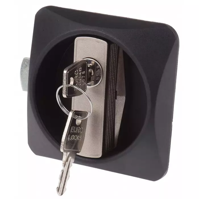 Euro-Locks a Lowe Fletcher group Company Die Cast Zinc Locking Handle Flush, F9008
