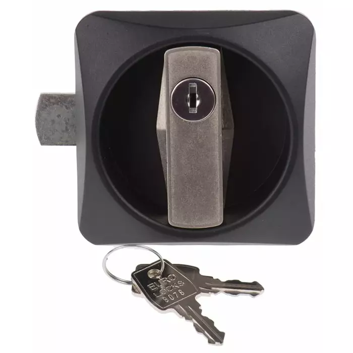 Euro-Locks a Lowe Fletcher group Company Die Cast Zinc Locking Handle Flush, F9008