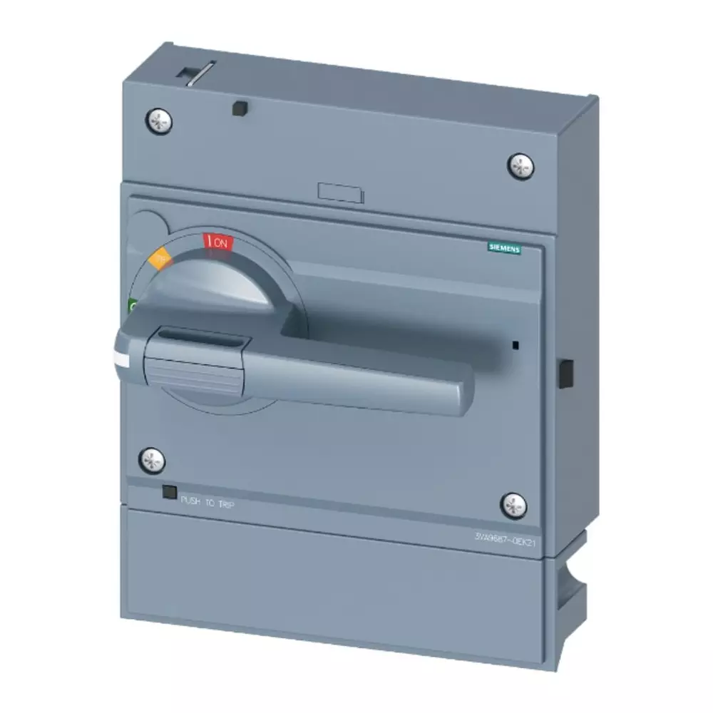 Siemens SENTRON Front Mounted Rotary Operator, 3VA9687-0EK21