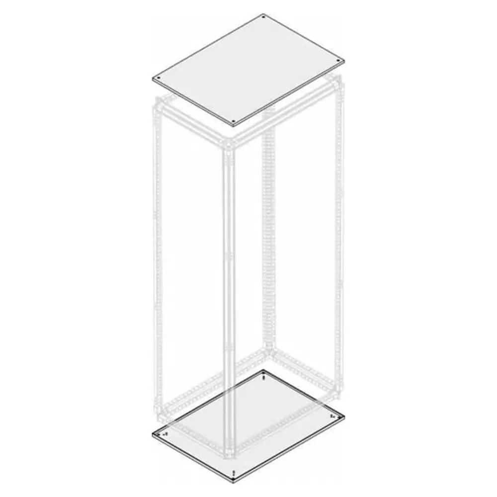 ABB 1STQ Series Pickled Steel Sheet Top/Bottom Cover for Use with Modular Boards - System Pro E Power, 800 x 500mm, 1STQ007124A0000