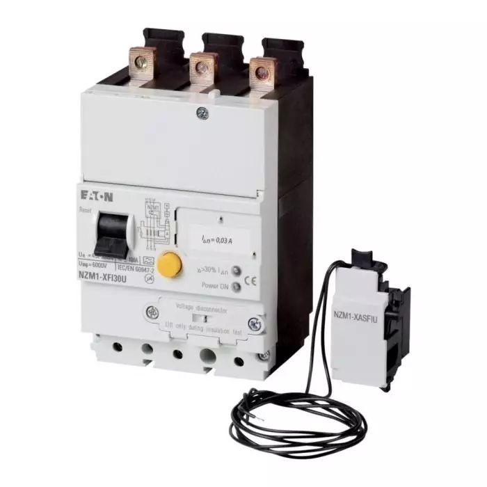 EATON Moeller NZM Residual Current Release for use with N(S)1, NZM1, 104610 NZM1-XFI300U