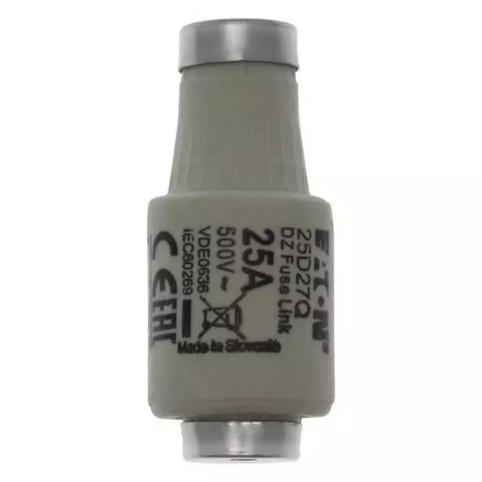 EATON 25A Tag Fuse, 22 x 50 mm, 500V, 25D27Q