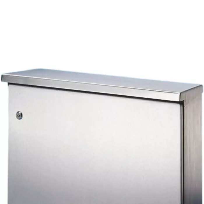 Rittal Stainless Steel Rain Canopy for Use with AE Compact Enclosure 611x235x25mm, 2473000