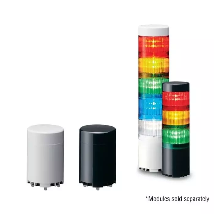 Patlite LR6 Series Light Module for Use with Signal Tower, LR6-USBW