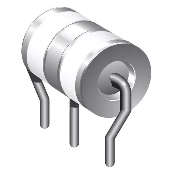 Bourns 2046 Series Gas Discharge Tubes 3 Electrode 20 kA 420 V 8x10 mm, 2046-42-C2LF