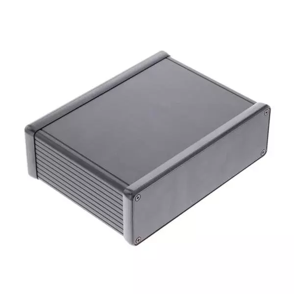Hammond Enclosure Aluminum 120 mm Length, 1455T1201BK