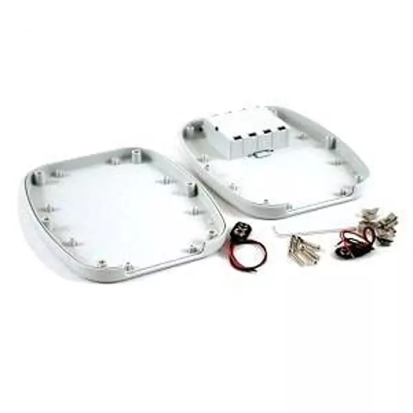 Hammond Battery Door Enclosure Gray (Light Gray) Acrylonitrile Butadiene Styrene (ABS), 1599TABMGYBAT