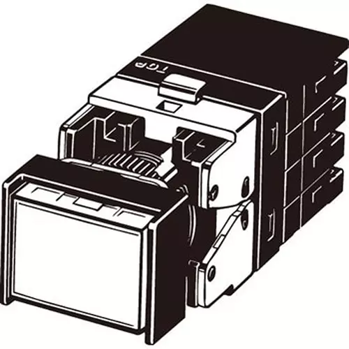 Omron Cylindrical Type Rectangular Solder Terminal AC/DC 12 V Rated Voltage, M16-JR-12D-S