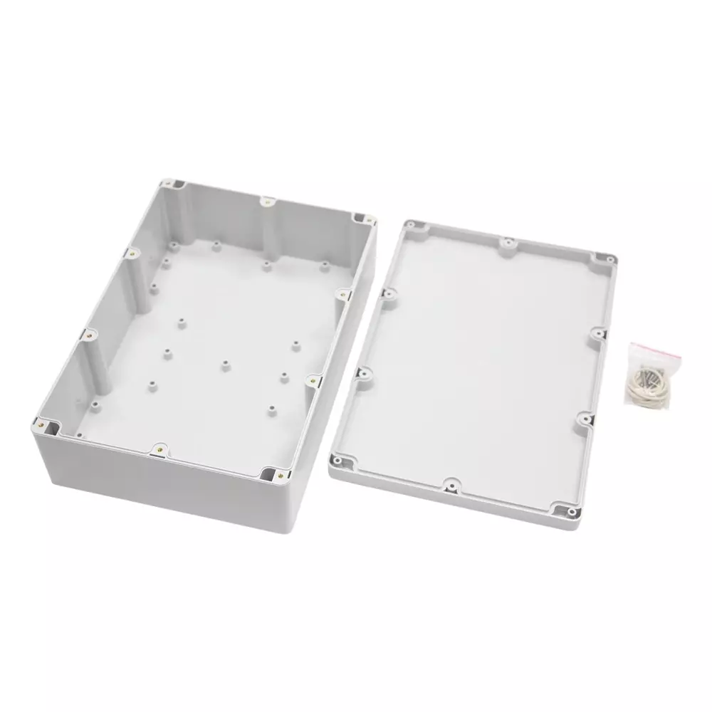 MULTICOMP PRO Enclosure Polycarbonate Multipurpose 110 mm Height Light Grey, MP015468