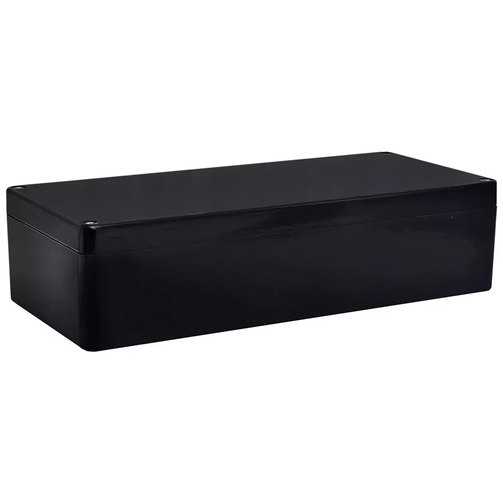 MULTICOMP PRO Junction Box Polyester (PET), Glass Fibre Reinforced IP66 Black, MP007171