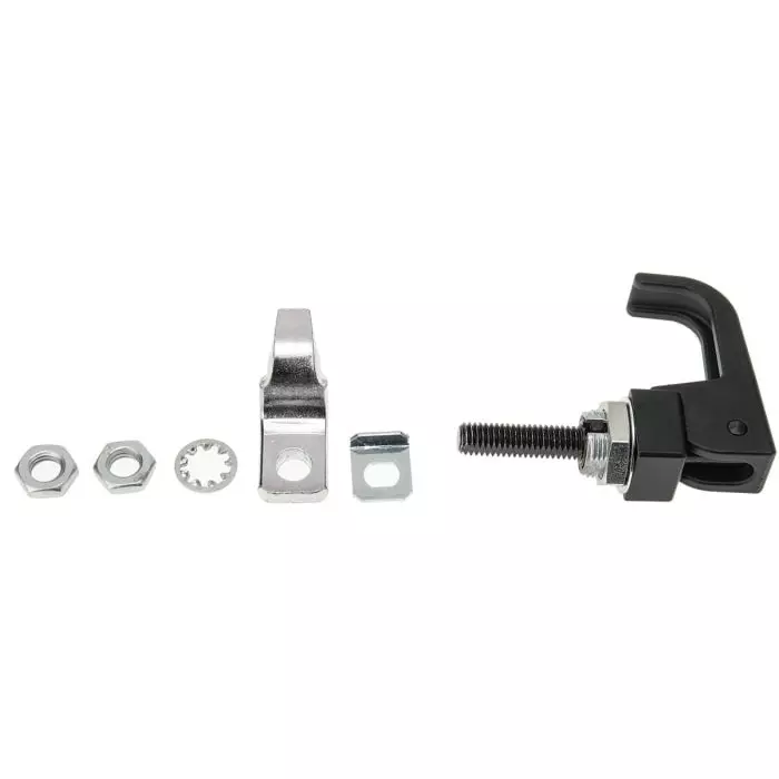 Southco Black Zinc Locking Handle Compression Latch, 62-10-25