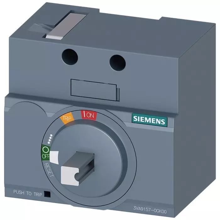 Siemens SENTRON Rotary Operator with Shaft Stub, 3VA9157-0GK00