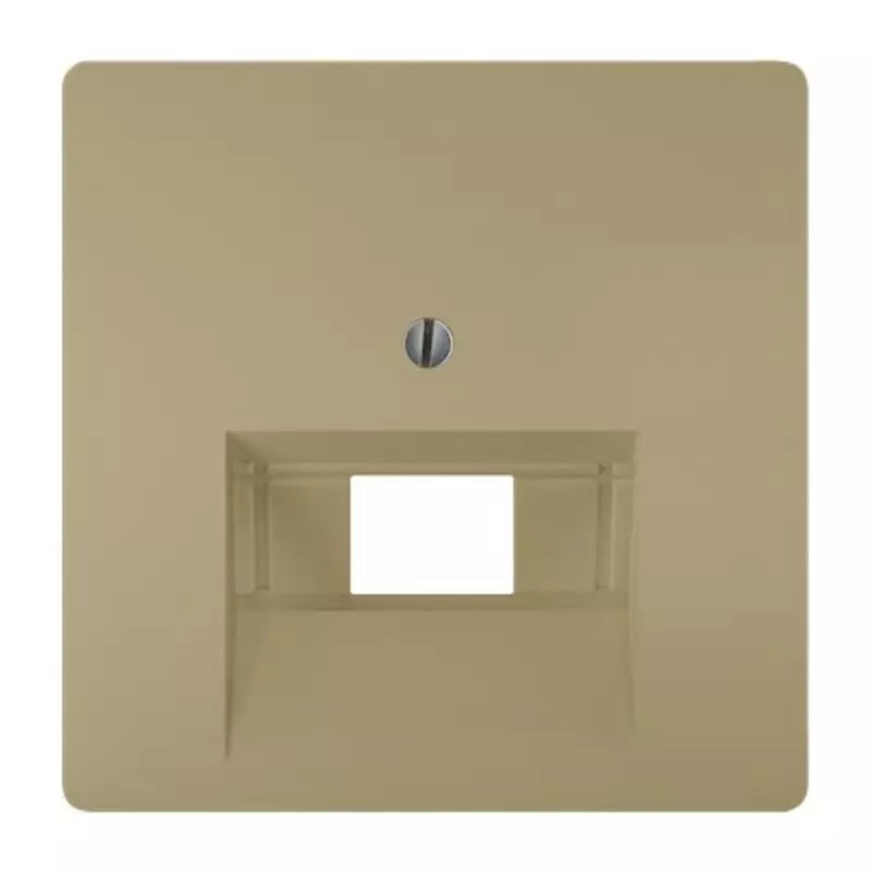 Siemens Gold 1 Gang Cover Plate Thermoplastic Cover Plate, 5TG1394-0MG