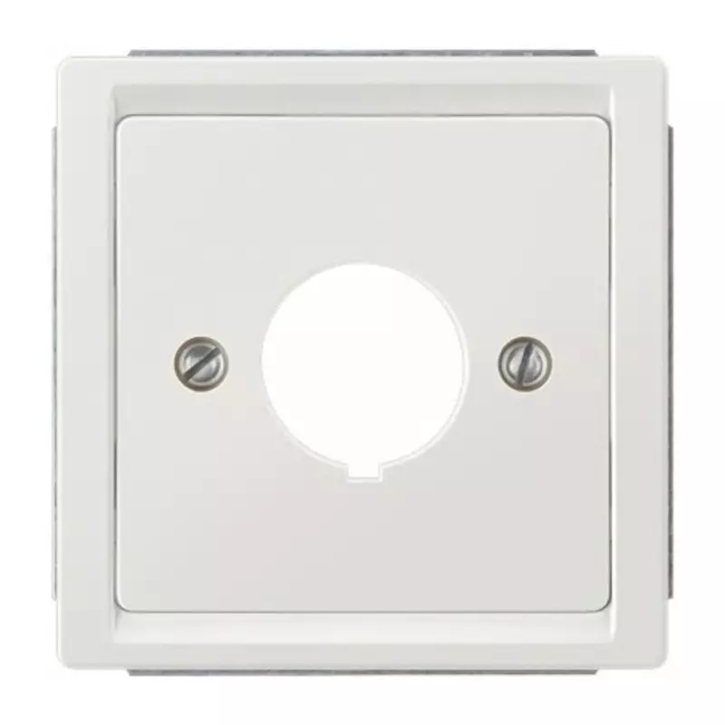 Siemens Off White 1 Gang Cover Plate Thermoplastic Cover Plate, 5TG1333-1