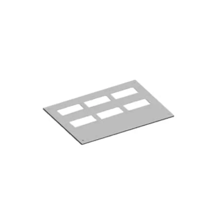 ABB RAL 7035 Roof Plate, 610mm W, 625mm L for Use with Cabinets TriLine, 2CPX046762R9999