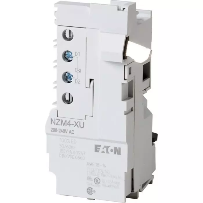 EATON Moeller NZM Undervoltage Release for use with N(S)4(-4), NZM4(-4), 266196 NZM4-XU600AC