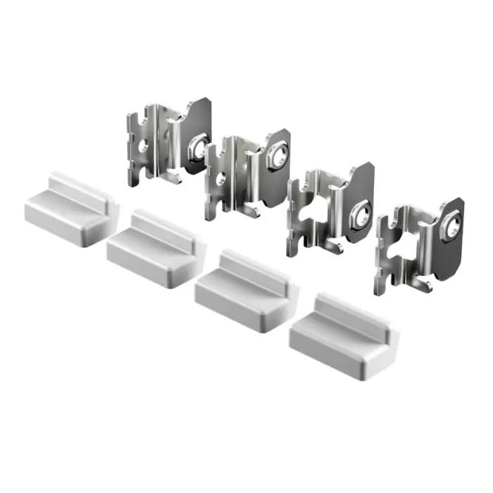 Rittal SZ Series Stainless Steel Wall Mounting Bracket for Use with Enclosures 60x54x24mm, 2433010