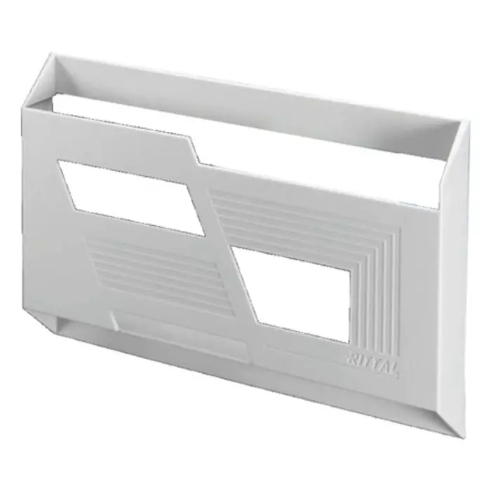Rittal SZ Wiring Plan Pocket Series Polystyrene Document Holder for Use with A4 Portrait Paper 228x254x17mm, 2514000