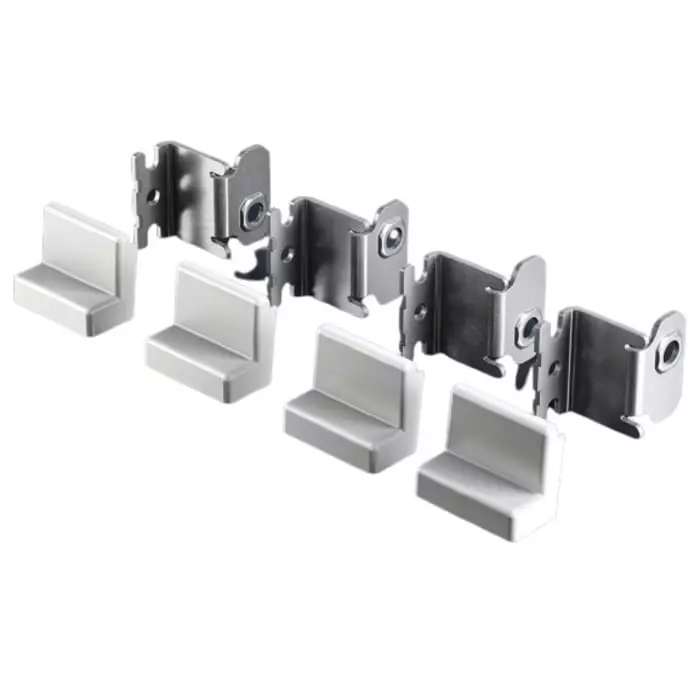 Rittal AX Series Steel Wall Mounting Bracket for Use with AX KX, 2503020 (Pack of 4 Pcs)