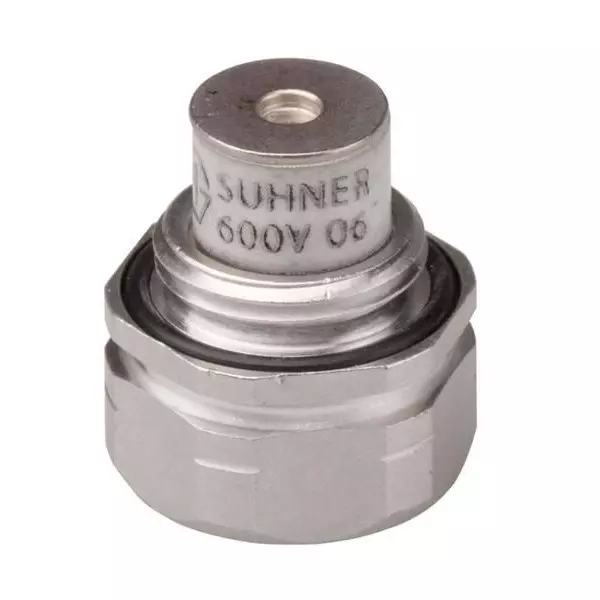 HUBER+SUHNER Gas Discharge Tubes 2 Electrode 30 kA Peak Pulse Current 230 V DC Spark Over Voltage, 9071.99.0447 (73_Z-0-0-447)