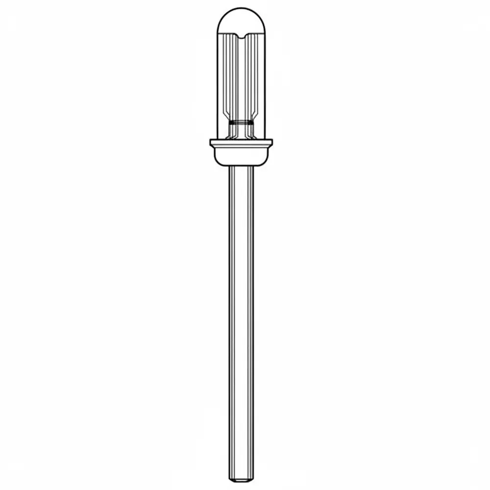LUMEX Gas Discharge Tubes 2 Electrode 1.5 kA 80 V 4.2x13 mm, GT-RLSA80SS