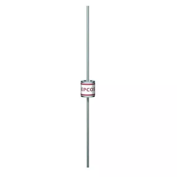 EPCOS A61 Series Gas Discharge Tubes 2 Electrode 20 kA 600 V Axial Termination Style 6x6 mm, B88069X5843S102