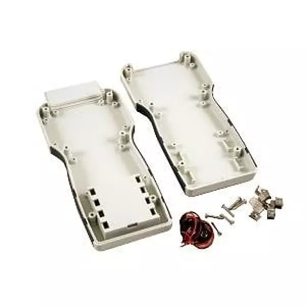 Hammond Battery Door Enclosure Gray (Light Gray) Acrylonitrile Butadiene Styrene (ABS), 1553TGYBAT