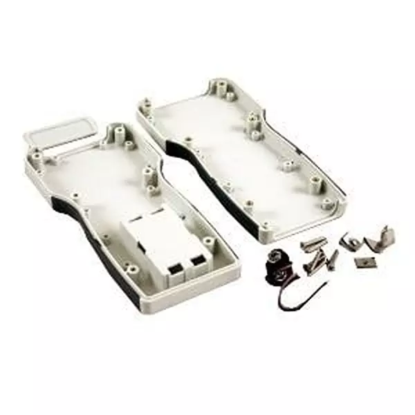 Hammond Battery Door Enclosure Gray (Light Gray) Acrylonitrile Butadiene Styrene (ABS), 1553TTGYBAT