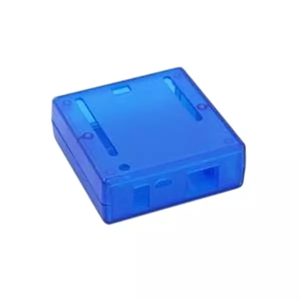 Hammond Enclosure Blue (Translucent Blue) Acrylonitrile Butadiene Styrene (ABS), 1593HAMARTBU