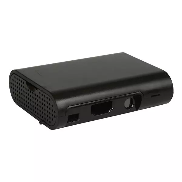 BUD INDUSTRIES Case Black Acrylonitrile Butadiene Styrene (ABS), PS-11594-B