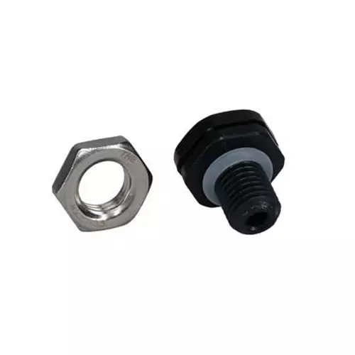 BUD INDUSTRIES Vent Plug 15.7 mm Length, IPV-67801-B