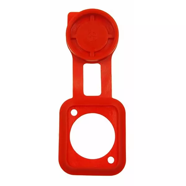 RS PRO Dust Cap Red Brass, Silicone Rubber CP299, 100012 (Pack of 5)