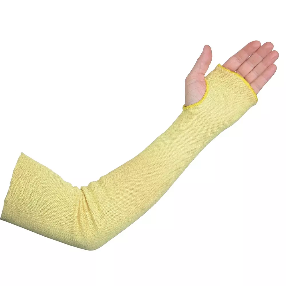 RS PRO Protective Sleeve Kevlar 22 Inch Yellow Elasticated Cut Resistant, 2535221