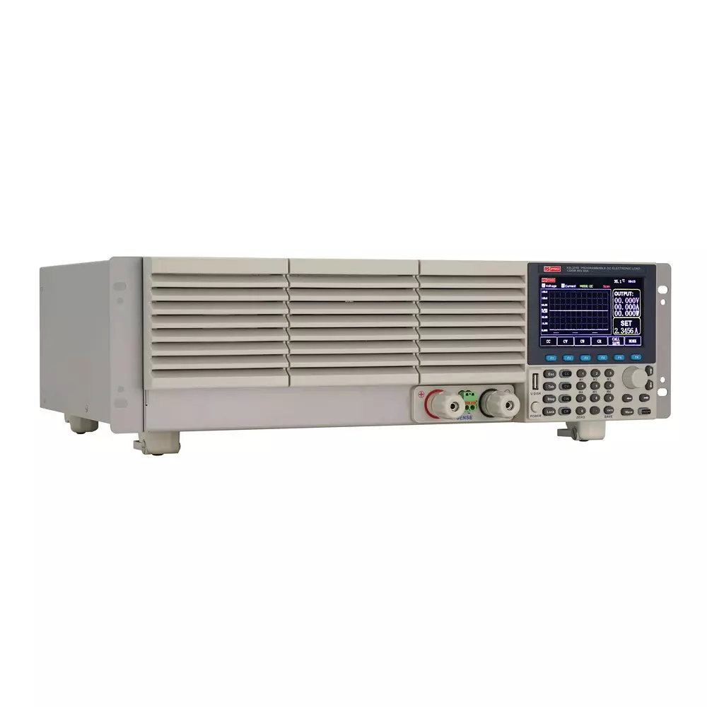 RS PRO Electronic DC Load LAN, RS232, USB 0 to 85 Amp 0.2 to 750 Ω 0 to 80 V 0 to 1200 W Programmable, 2544058