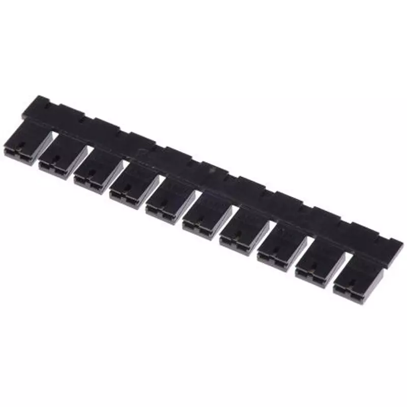 TE CONNECTIVITY Jumper Pin Upper Opening Type Phosphor Bronze Material Female Gender, 2-382811-1 (Pack of 50)