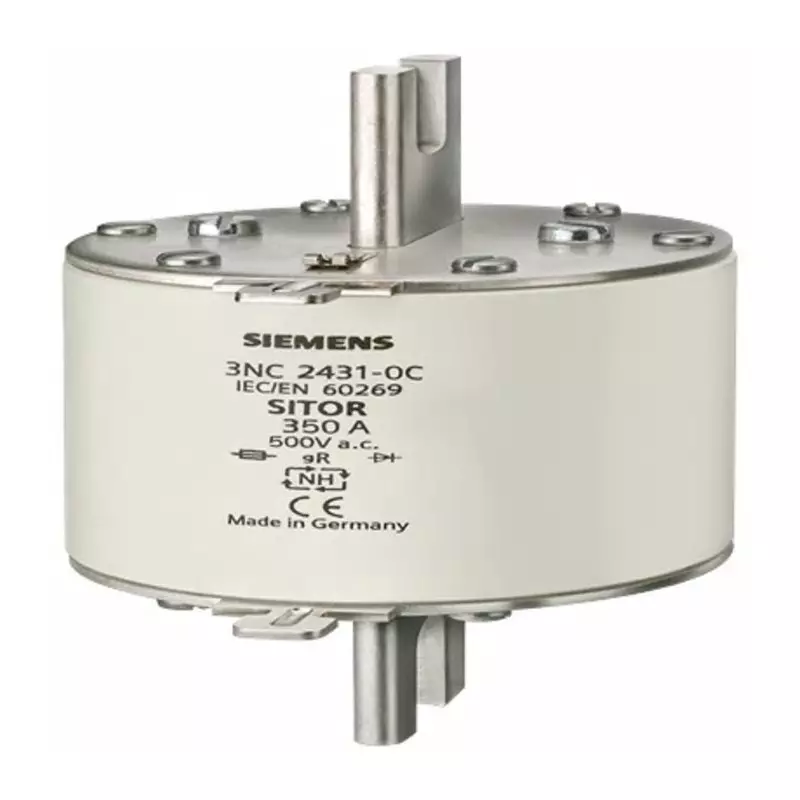 Siemens 350A Tag Fuse, 141mm, 690V, 109mm, 3NC8431-0C