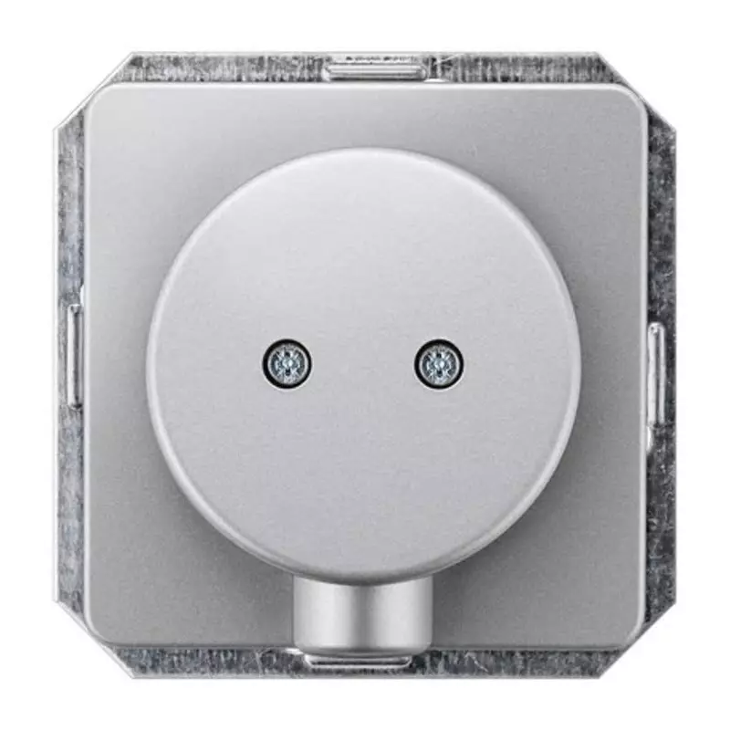 Siemens Silver 1 Gang Face Plate Thermoplastic Outlet Plate, 5TG1787