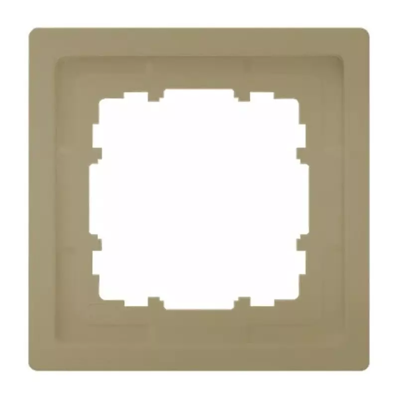 Siemens Gold 1 Gang Mounting Plate Thermoplastic Mounting Frame, 5TG1321-0MG